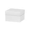 6"x6"x4" Deluxe Gourmet Gift box - White