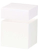 6"x6"x4" Deluxe Gourmet Gift Box-White