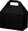 4"x 2-1/2" x 2-1/2" Mini Gable Box-Black