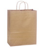 Vanity 10"x5"x13" 100% Recycled Kraft Paper Shopping Bags
