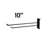 10" Black Grid wall Flip Scan Hooks - ea.