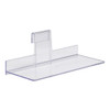 4" x 10" Clear Acrylic Grid Shelf