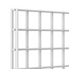 WTE/24 White 2'x4' 2 ft. Wide Gridwall Panels