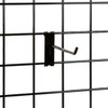 6" Black Grid wall Hooks - ea.