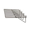 BLK/2412 Black Straight Gridwall Wire Shelf - ea.