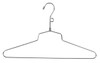 SLD/18LH 18" Chrome Dress Hangers ea.