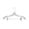Classic 12" Children Suit Hanger Clear