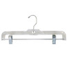 Classic 660/14RC 14" Clear Heavyweight Skirt or Pant Hanger per 100