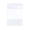 9"x12" Magic Seal 2.0 mil poly Bags with White Block