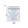 2"x2" Resealable Magic Seal 2.0 mil poly Bags