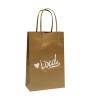 Love Local Kraft Paper Shopping Bags - Prime - 5"x3"x8"