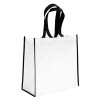 Large White Toronto Tote 16" x 14" x 6"