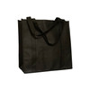 Black Non-Woven Bag Reinforced 15"w x 8" side gusset x 15"h