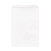 7" x 10" White Paper Notion Bags