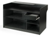 72" Black Ledgetop Counter