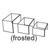 Frosted Rectangular Acrylic Riser Set- 5" 6" 7"