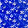 24" x 833' Blue Snowflake Gift Wrap