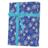 24" x 833' Blue Snowflake Gift Wrap