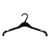 816D 16" BLACK Adult Disposable Dress Hanger -