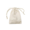 3" W x 4" Beige Linen Bag per pkg. 12