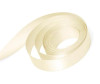 7/8" x 100yds Cream Single Face Satin Ribbon