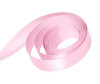 3/8" X 100yds Powder Pink Double Face Satin