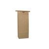 1/2 lb. 3-3/8"w x 2-3/8"d x 8"h Kraft Coffee Bags per 100