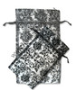 3" x 4" pkg 12 Damask Organza Bags