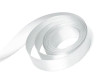 3/8" X 100yds White Double Face Satin