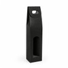 1 Bottle Matte Black Wine Box Carrier