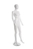 The Durables White Satin Kate Female Mannequin Leg to Side pose (2in1)