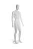 The Durables White Satin George Male Mannequin (2in1)