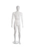 The Durables White Satin George Male Mannequin (2in1)