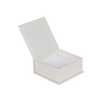 3" x 3" x 1-1/4" Akoya White Pearl Jewellery Box