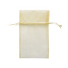 4" x 6" Ivory Organza Bags