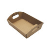10"l x 7-1/4"w x 2-3/8" Corrugated Basket Tray