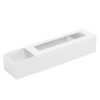 White Window Macaron Boxes 8.25 x 2.5 x 2"