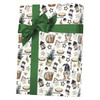 24" x 833' Nordic Noel Gift Wrap