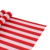 24" x 417' Pink & Red Stripes Gift Wrap