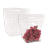 Vented Produce Bag w/ Handle + Zipper
10-1/4"w x 4-3/8"d x 10″h