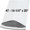 #7 - 14-1/4" x 20" White Poly Bubble Envelope