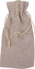 4" W x 6" T Natural Linen Bag pkg. 12