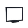 Unisign 8-1/2" x 11 Matte Black Table Top Sign Holder with flat base