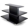 Black Melamine 3 Tier Rectangular Display Table