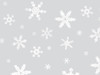 2 lb. Gusset 1.2 mil Snowflakes Polypropylene Cellophane Bags 4"x2-1/2"x9-1/2" per 100