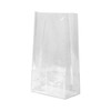 2 lb. Gusset 1.2 mil CLEAR Polypropylene Cellophane Bags 4"x2-1/2"x9" per 100