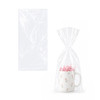 7"x15" Clear Polypropylene Cellophane Mug Bags - No Gusset