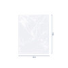 14" x 18" 1.2 mil Clear Polypropylene Cellophane Basket Bags - No Gusset