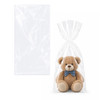 10" x 20" 1.2 mil Clear Polypropylene Cellophane Bags - No Gusset
