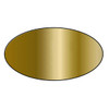 Metallic Gold per 200 Metallic Oval Labels roll 200